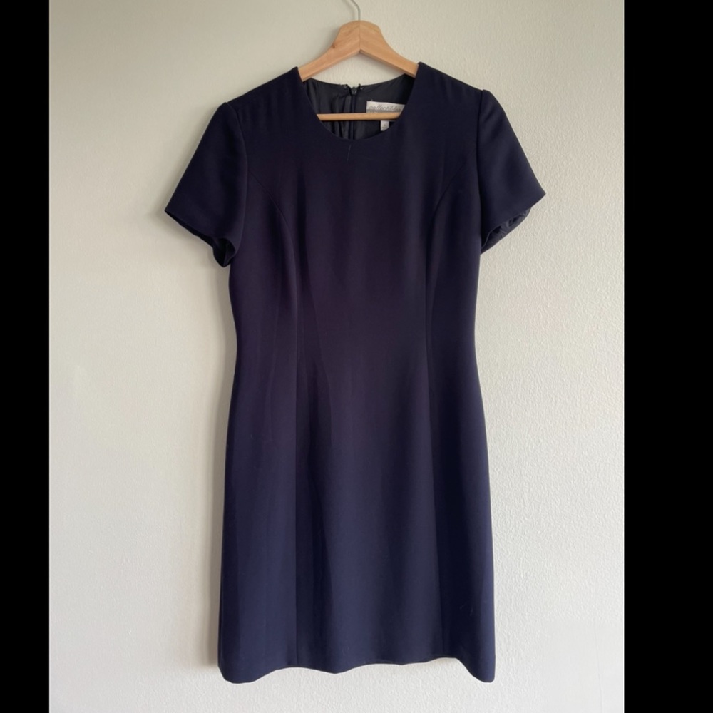 Simple Navy Dress